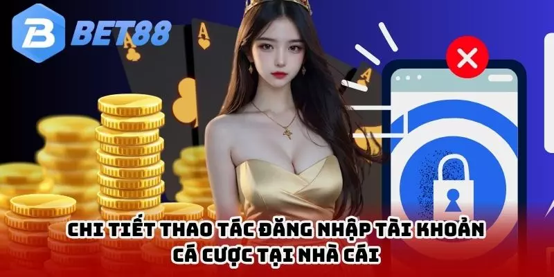 Chi tiết thao tác đăng nhập tài khoản cá cược tại nhà cái