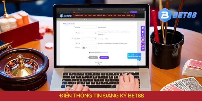 Điền thông tin đăng ký