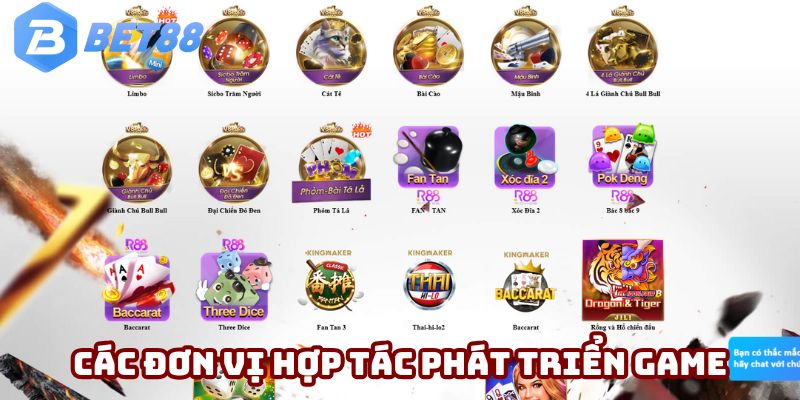 Tổng hợp các đơn vị phát hành game tại nhà cái giải trí