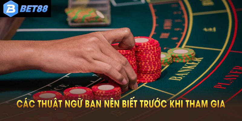 Các thuật ngữ bạn nên biết trước khi tham gia cách chơi baccarat