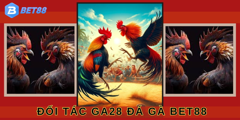 GA28 là đối tác lâu năm trên sảnh đá gà BET88